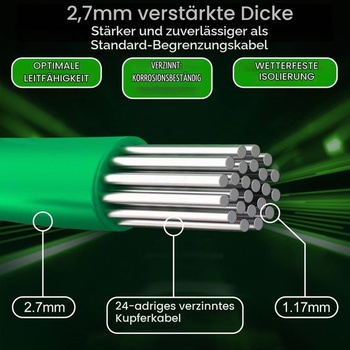 Univerzálny ohraničujúci drôt DazSpirit 150 m pre robotické kosačky