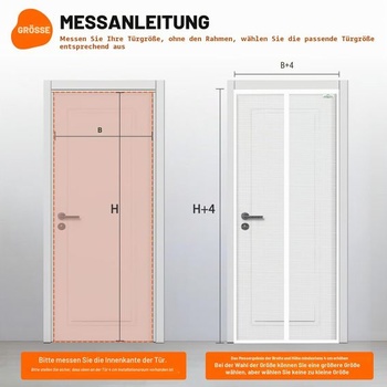 Sieť proti hmyzu SCREEN DOOR 180 x 220 cm