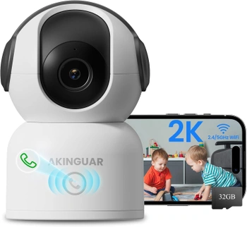 AKINGUAR 2K monitorovacia vnútorná kamera