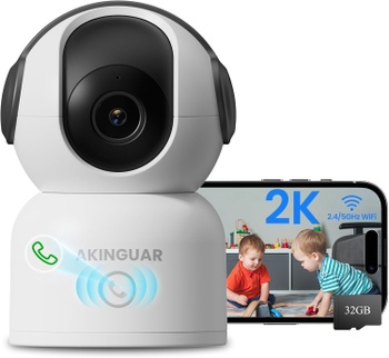 AKINGUAR 2K monitorovacia vnútorná kamera