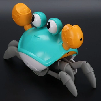 Adeokay Baby chodící krab, hračka pro miminko 1 2 roky starý dárek pro dítě 1 2 roky stará hračka