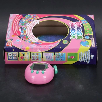 TAMAGOTCHI Bandai Paradise Terra - Virtuálny maznáčik k starostlivosti, interaktívny v taliančine, Zoom Wheel