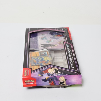 Kartová hra Pokémon Trading: Premium Collection Cynthia Garchomp-ex (3 holografické karty a 6