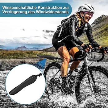 Súprava blatníkov na bicykel, predné a zadné blatníky pre všetky horské/cestné/MTB bicykle, vhodné pre