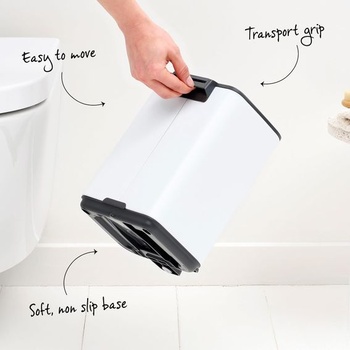 Brabantia Bo šliapací kôš béžový