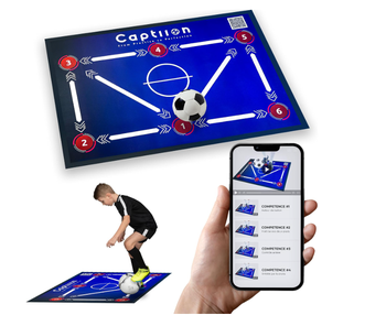Podložka na hranie Captiion na futbal