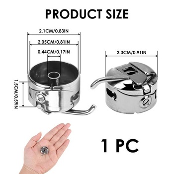 CB Univerzální cívkové pouzdro pro šicí stroje z nerezové oceli