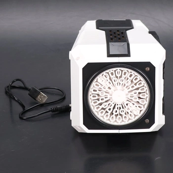 LED bublinový stroj RUNEAY černo-bílý