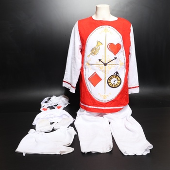 Kostým králíka EraSpooky pro dospělé, unisex muži a ženy, maskot bílý králík, halloweenský kostým