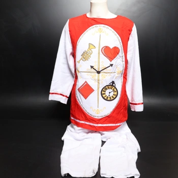 Kostým králíka EraSpooky pro dospělé, unisex muži a ženy, maskot bílý králík, halloweenský kostým