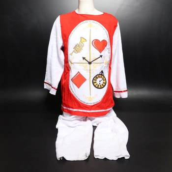 Kostým králíka EraSpooky pro dospělé, unisex muži a ženy, maskot bílý králík, halloweenský kostým