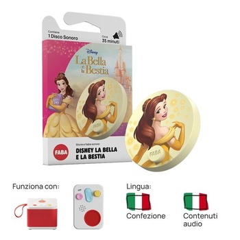 Vinylová doska FABA Disney - Kráska a zviera