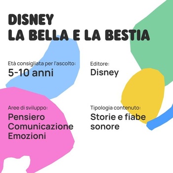 Vinylová doska FABA Disney - Kráska a zviera