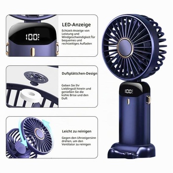 Prenosný dobíjací mini ventilátor Axijobs