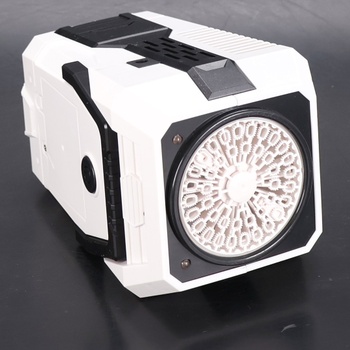 LED bublinový stroj RUNEAY černo-bílý