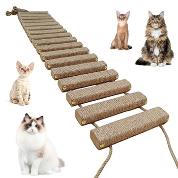 JAOGAUS Mačacie rebrík 150 cm, most pre mačky