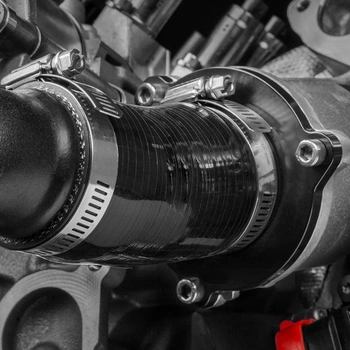 Sada 25 hadicových spon, nastavitelné hadicové spony z nerezové oceli 6-51 mm, 5 velikostí pro