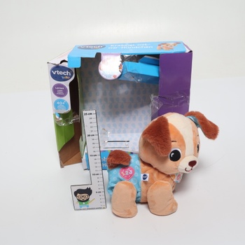 Vtech Crawl-with-Me Šteňa – Interaktívna plyšová hračka, ktorá lezie, hovorí, spieva a sama prehráva