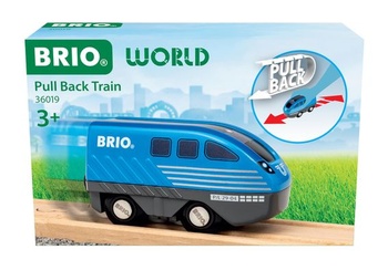 Vláčik BRIO World s naťahovacím motorom - hračka pre deti od 3 rokov