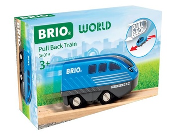 Vláčik BRIO World s naťahovacím motorom - hračka pre deti od 3 rokov