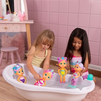 BLOOPIES Kúzelný chvost Mermaids Melody Morská panna s odnímateľným lesklým chvostom a jej morským