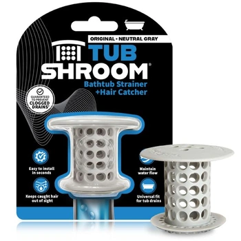 Umývadlo Tubshroom TSGRA454, silikónové, šedé