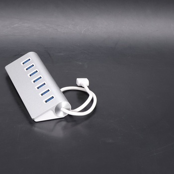 Herfair USB 3.0 Hub se 4 porty pro vysokorychlostní přenos dat, USB Hub 4 USB datové porty, USB Hub
