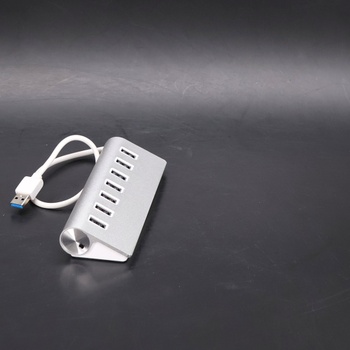 Herfair USB 3.0 Hub se 4 porty pro vysokorychlostní přenos dat, USB Hub 4 USB datové porty, USB Hub