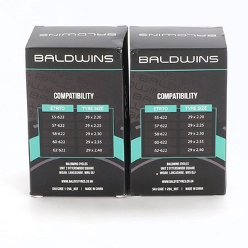 Vnitřní duše do kola Baldwins 2-29A-NUT