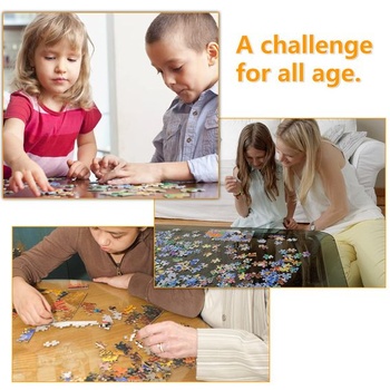 Vianočné puzzle Busy Santa Claus 1000 dielikov Vianočné puzzle 1000 dielikov Puzzle pre dospelých Darčekové