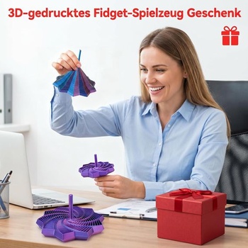 3D Fidget hračka rozšírená senzorická fidget hviezda s rotujúcou ručnou hračkou pre úľavu od stresu,