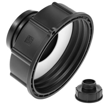 Adaptér QWORK® IBC konektora, S100x8 na S60x6, čierne…