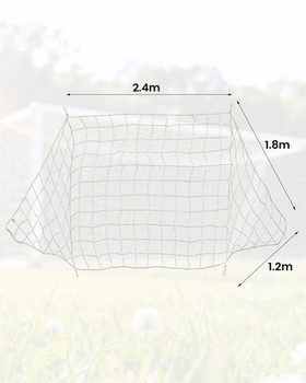 Futbalová sieť, tréningová sieť na futbal, štyri voliteľné veľkosti tréningovej siete na futbal,