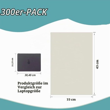 Baliaci papier na sťahovanie 300 listov, odrezky novín, baliaci papier na sťahovanie, výplň krabíc, balenie