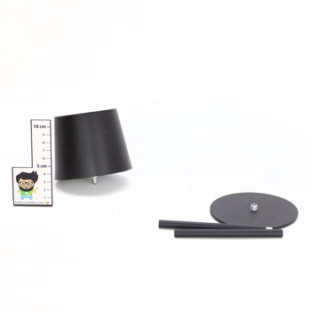 BRILONER - LED stolná lampa bezdrôtová IP44 s dotykovou obrazovkou, stmievateľná, vymeniteľná