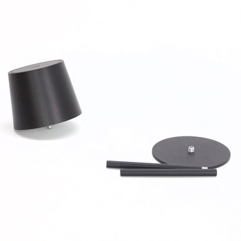 BRILONER - LED stolná lampa bezdrôtová IP44 s dotykovou obrazovkou, stmievateľná, vymeniteľná