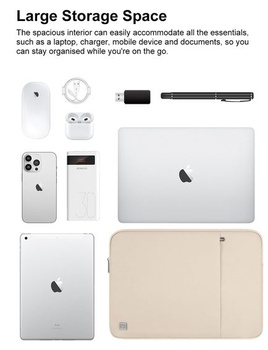 Brašna na notebook DOMISO pro 14palcový MacBook Pro M5 2026/M4/M3/M2/M1/Max, vhodná i pro