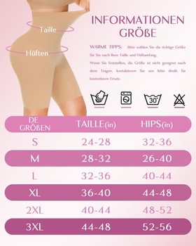 Dámské tvarující spodní prádlo Yeblues Shapewear pro kontrolu bříška