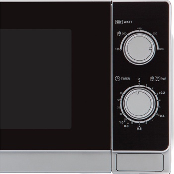 Mikrovlnná rúra R-200INW, 20 l, 800 W, čierno / strieborná - A