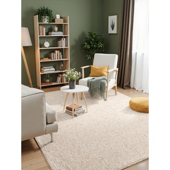 Kusový koberec Tundra 106228 Cream, 80 x 150 cm, béžový - N