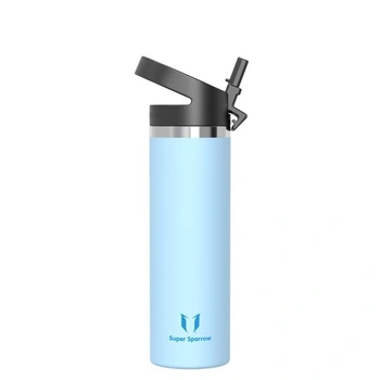 Termoska Sparrow z nerezovej ocele 750ml so slamkou a…