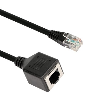 Prodlužovací kabel CERRXIAN 5FT RJ12, 6P6C samec-samice, telefonní kabel pro digitální telefon,