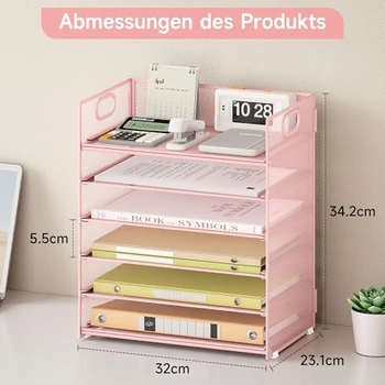 Organizér VITVITI 6 priehradok, tužový