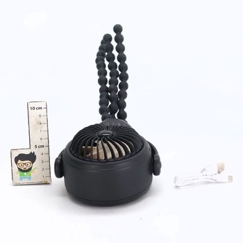 Ventilátor do kočárku Spopal, černý