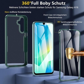 Púzdro pre Samsung Galaxy A26 5G, Nárazuvzdorné púzdro s ochranou obrazovky, 360 ° všestranná