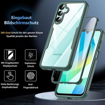 Púzdro pre Samsung Galaxy A26 5G, Nárazuvzdorné púzdro s ochranou obrazovky, 360 ° všestranná