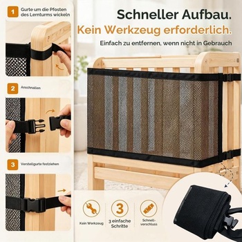 Ochranná sieť pre batoľaciu vežu 110x45cm Ochranná sieť pre učiacu vežu