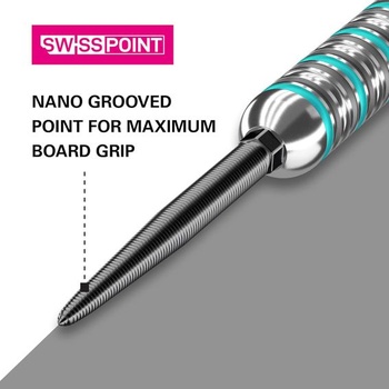 Target Darts Swiss Points, Nano Swiss Point hroty na šipky (3 ks) 40 mm, černé | Náhradní hroty na