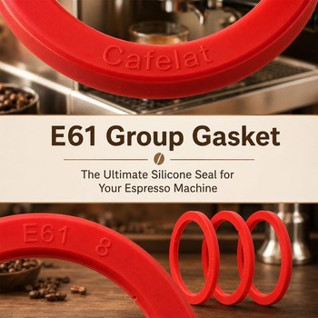 3 vylepšené portafiltre E61, silikónové tesnenia potravinárskej kvality pre espresso kávovary,