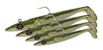 Savage Gear Sandeel V2-2 měkké plastové nástrahy + 1 jigová…